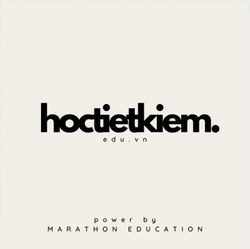 HOC TIET KIEM x MARATHON EDUCATION